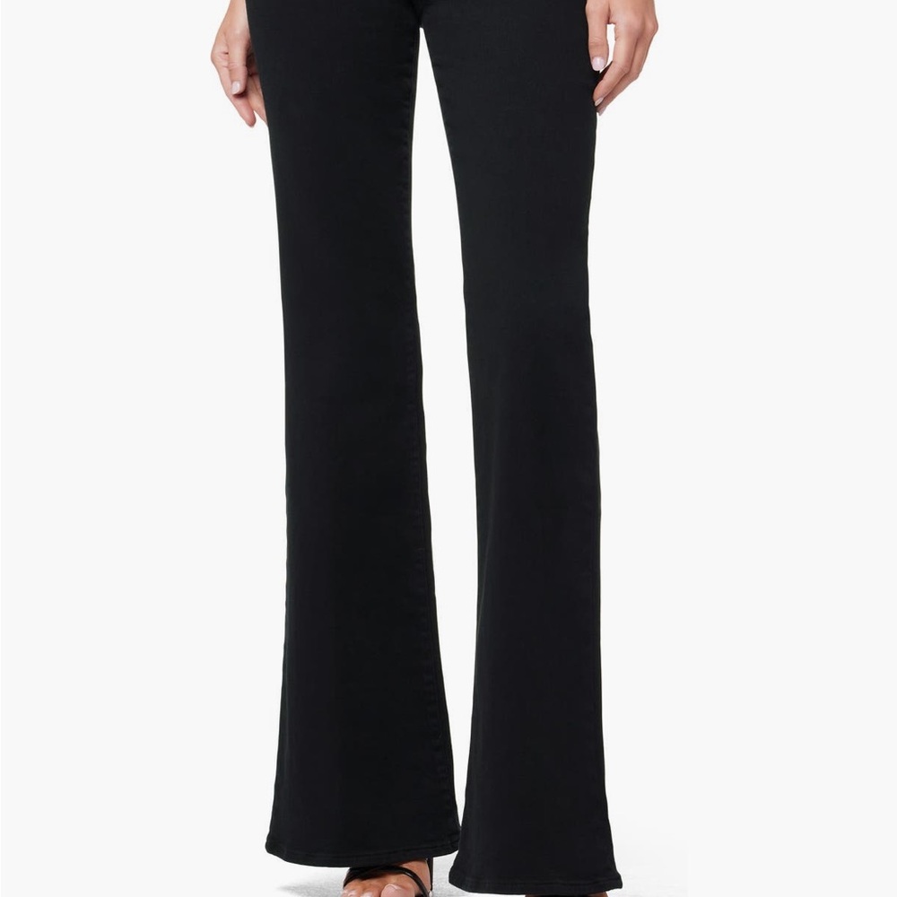 Joe's Jeans Black Flare Wide Leg